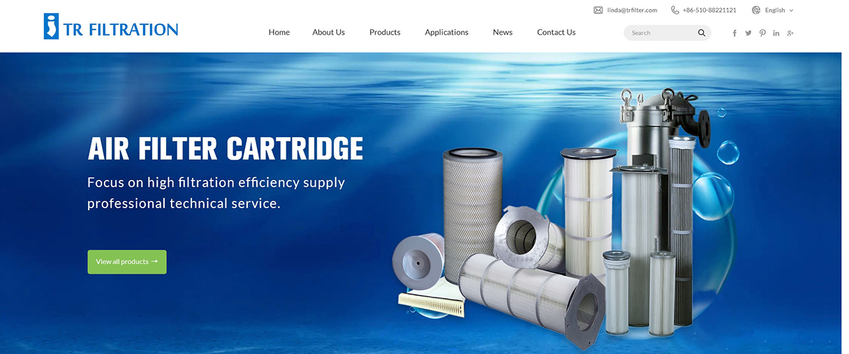 特瑞外貿(mào)獨(dú)立站設(shè)計效果圖