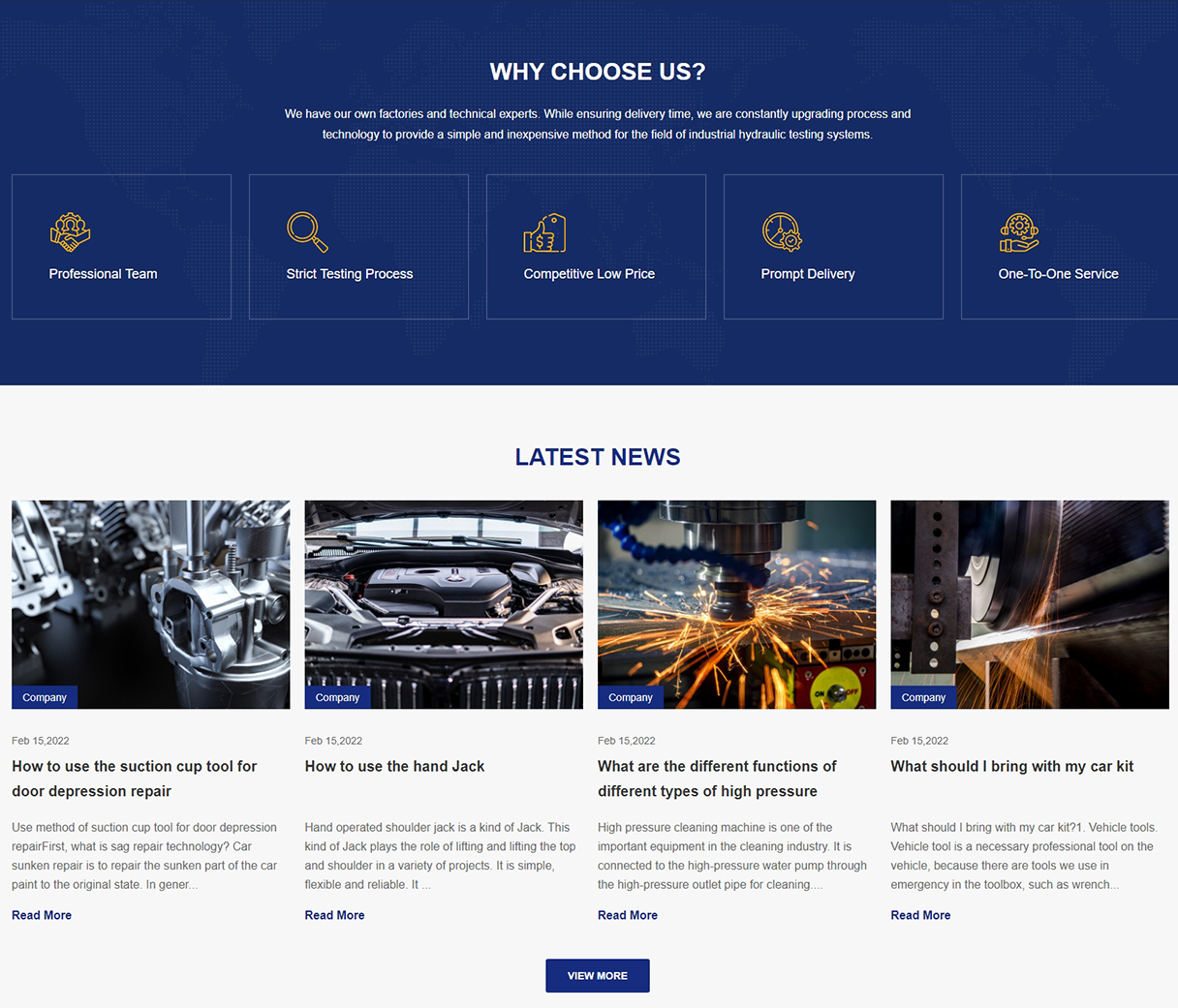 五金工具外貿(mào)網(wǎng)站建設(shè)