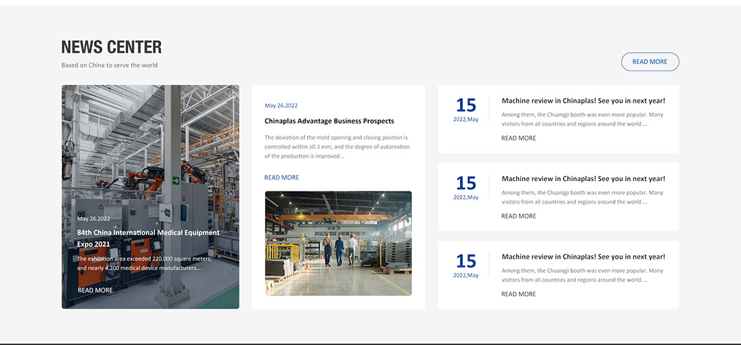 福建寧德眾源機(jī)械外貿(mào)網(wǎng)站文章列表設(shè)計(jì)
