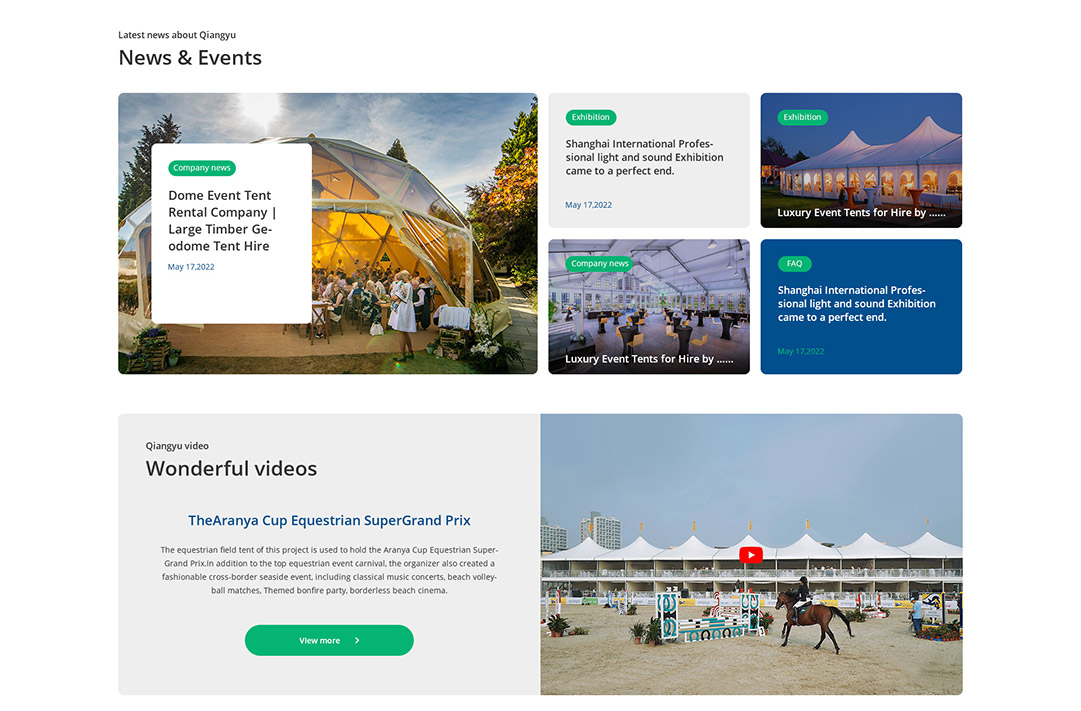 常州強宇金屬制品外貿網站網站建設效果圖