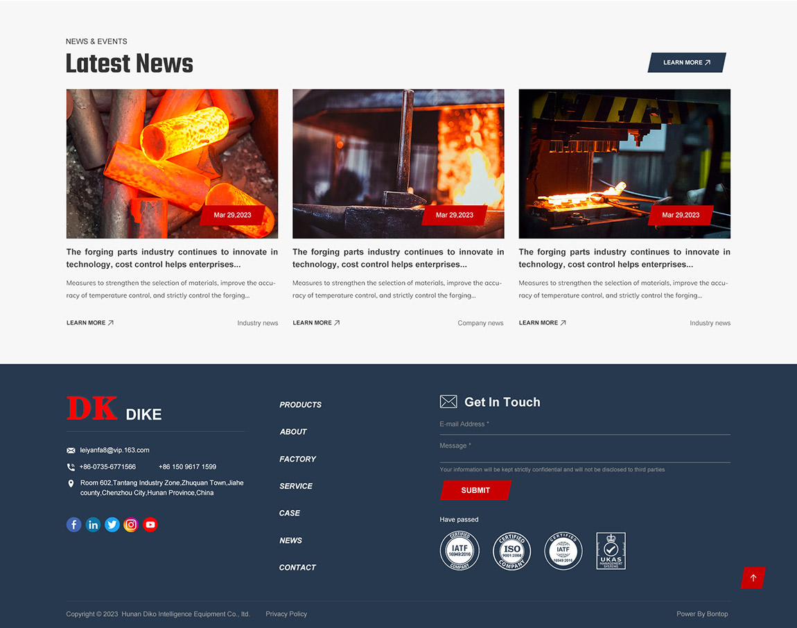 湖南蒂科智能裝備外貿(mào)網(wǎng)站建設效果圖 湖南蒂科智能裝備外貿(mào)網(wǎng)站建設效果圖