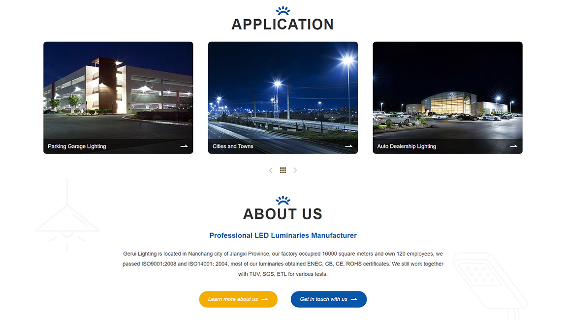 江蘇格銳照明外貿(mào)網(wǎng)站建設(shè) 江蘇格銳照明外貿(mào)網(wǎng)站建設(shè)