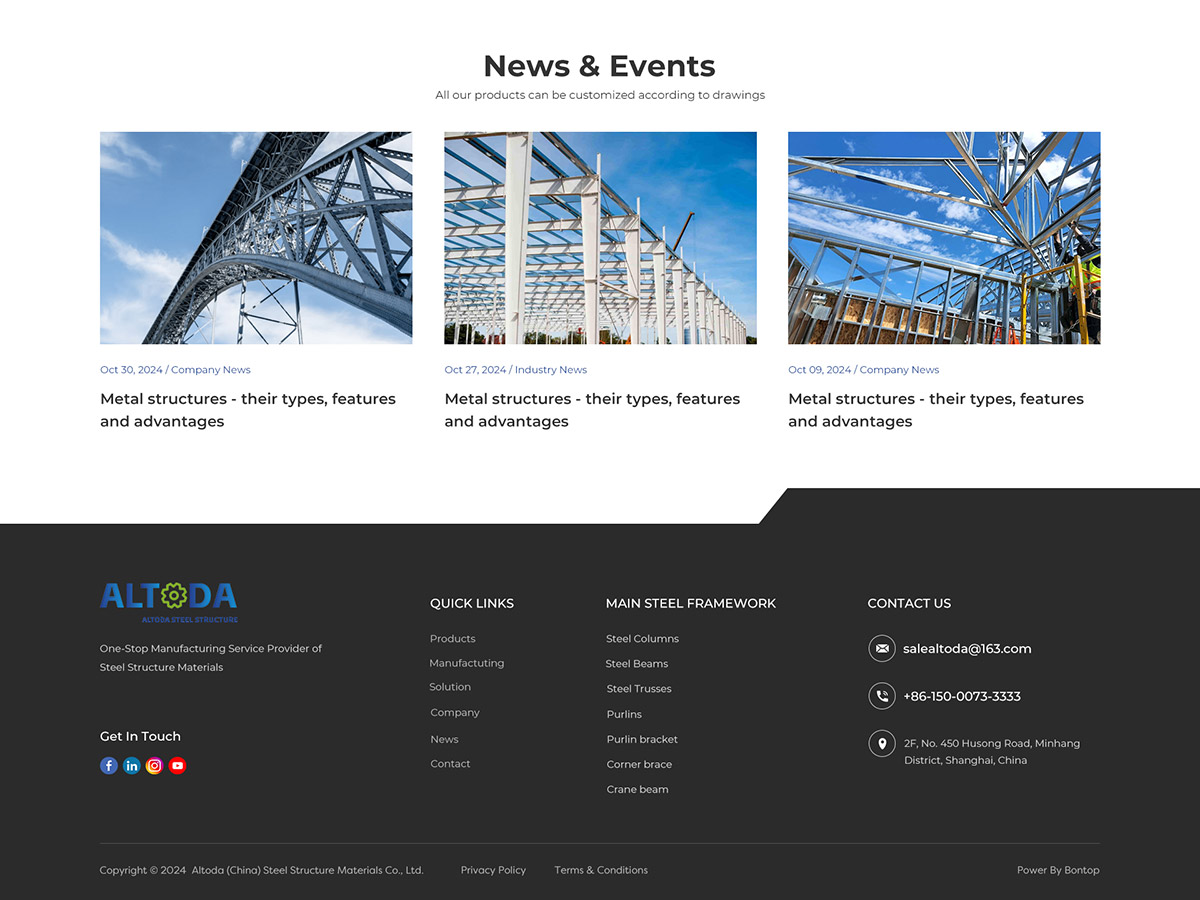 上海遠(yuǎn)拓達(dá)外貿(mào)網(wǎng)站建設(shè)案例